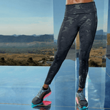 211INC Women's  Performance Black Camo Leggings - 211 INC