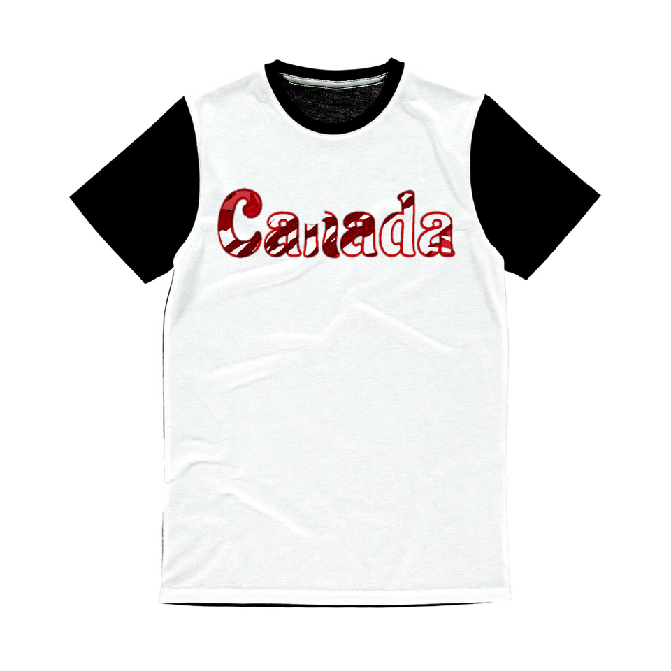 2111INC Mens Canada Panel T-Shirt