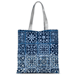 211INC Blue Patterned Classic Tote Bag - 211 INC