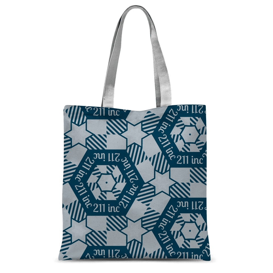 211INC All Over Logo Tote Bag - 211 INC