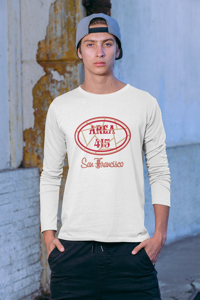 San Francisco Area 415 Long Sleeve T Shirt - 211 INC