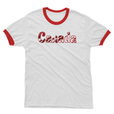 211INC Mens Windowed Canada Ringer T-Shirt