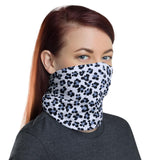Blue Leopard Neck Gaiter - 211 INC