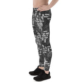 211INC Men's Black Labyrinth Leggings - 211 INC