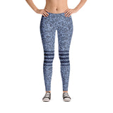 211INC Womens Blue Stone Leggings