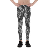 211INC Men's Black Labyrinth Leggings - 211 INC