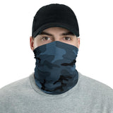 Blue Camouflage Neck Gaiter - 211 INC