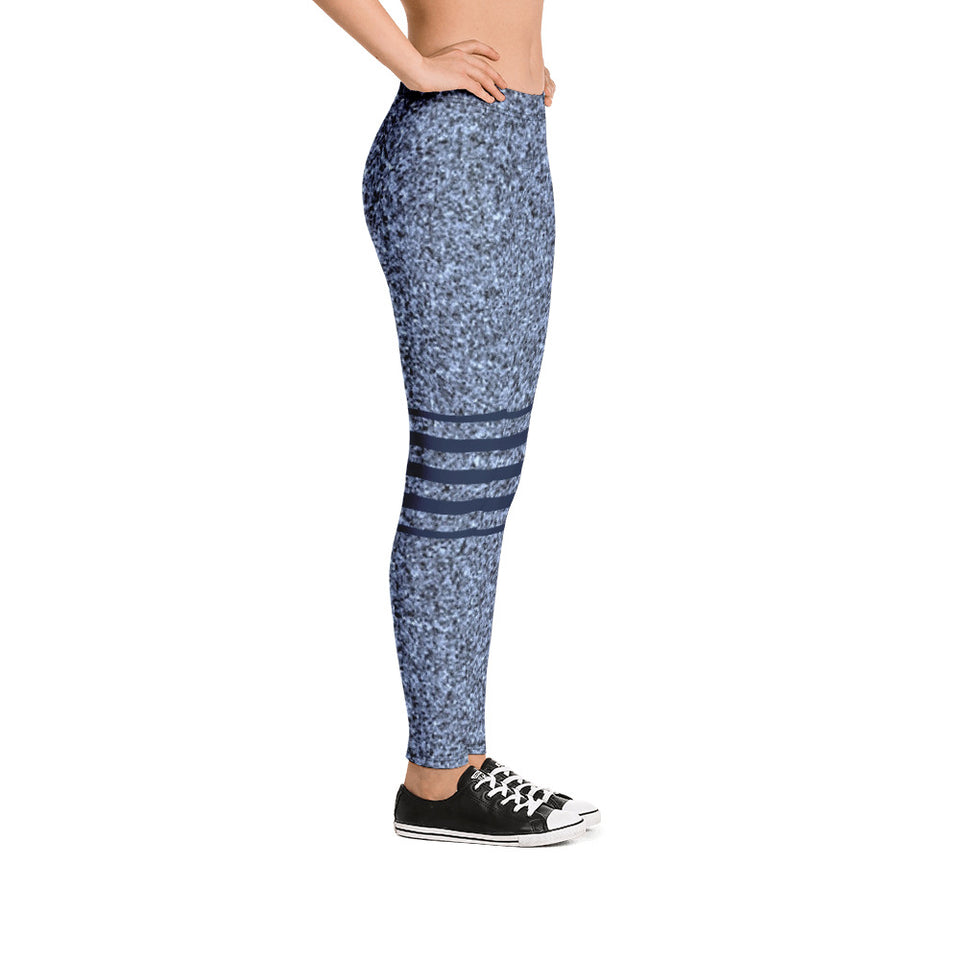 211INC Womens Blue Stone Leggings
