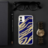 211INC iPhone Blue Tiger Print Case - 211 INC