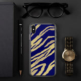 211INC iPhone Blue Tiger Print Case - 211 INC