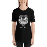 211INC Womens Black Tigers Head S/S T-Shirt - 211 INC