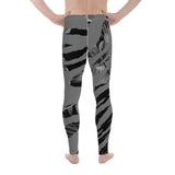211INC Men's Grey Striped Rain Forest Leggings - 211 INC