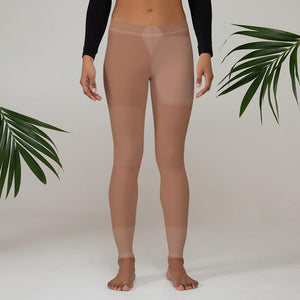 211INC Womens Beige Hexo Leggings - 211 INC