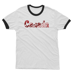 211INC Mens Windowed Canada Ringer T-Shirt