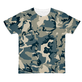 211INC Mens Green Camouflage Adult T-Shirt - 211 INC