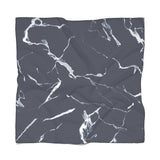 211INC Navy Marble Poly Scarf