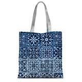 211INC Blue Patterned Classic Tote Bag - 211 INC