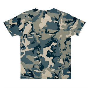 211INC Mens Green Camouflage Adult T-Shirt - 211 INC