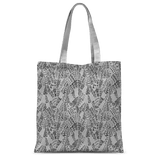 211INC Grey Patterned Classic Tote Bag - 211 INC