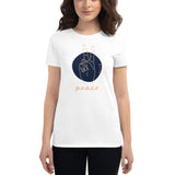 211INC Womens Peace Short Sleeve T-shirt